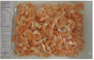 COOKED & PEELED VANNAMEI PRAWN 90/120 800G