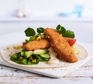 CRUMBED CHICKEN BREAST TENDERS 1KG