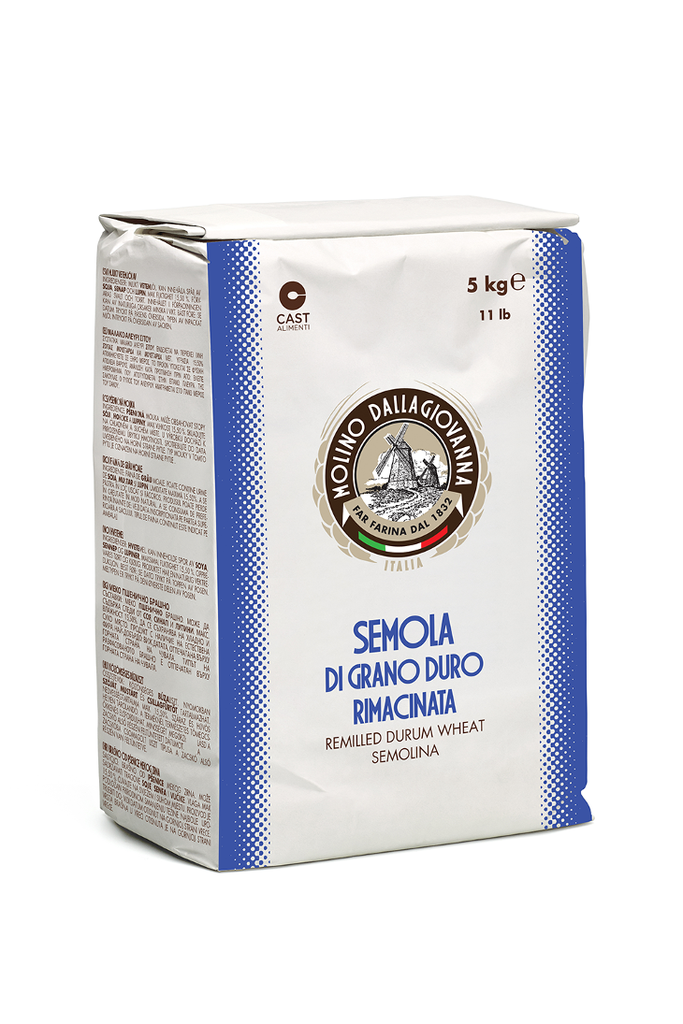 DURUM SEMOLINA RIMACINATA (FINE MILLED) 5KG