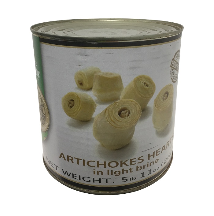 ITALIAN ARTICHOKE HEARTS IN BRINE 2.5KG