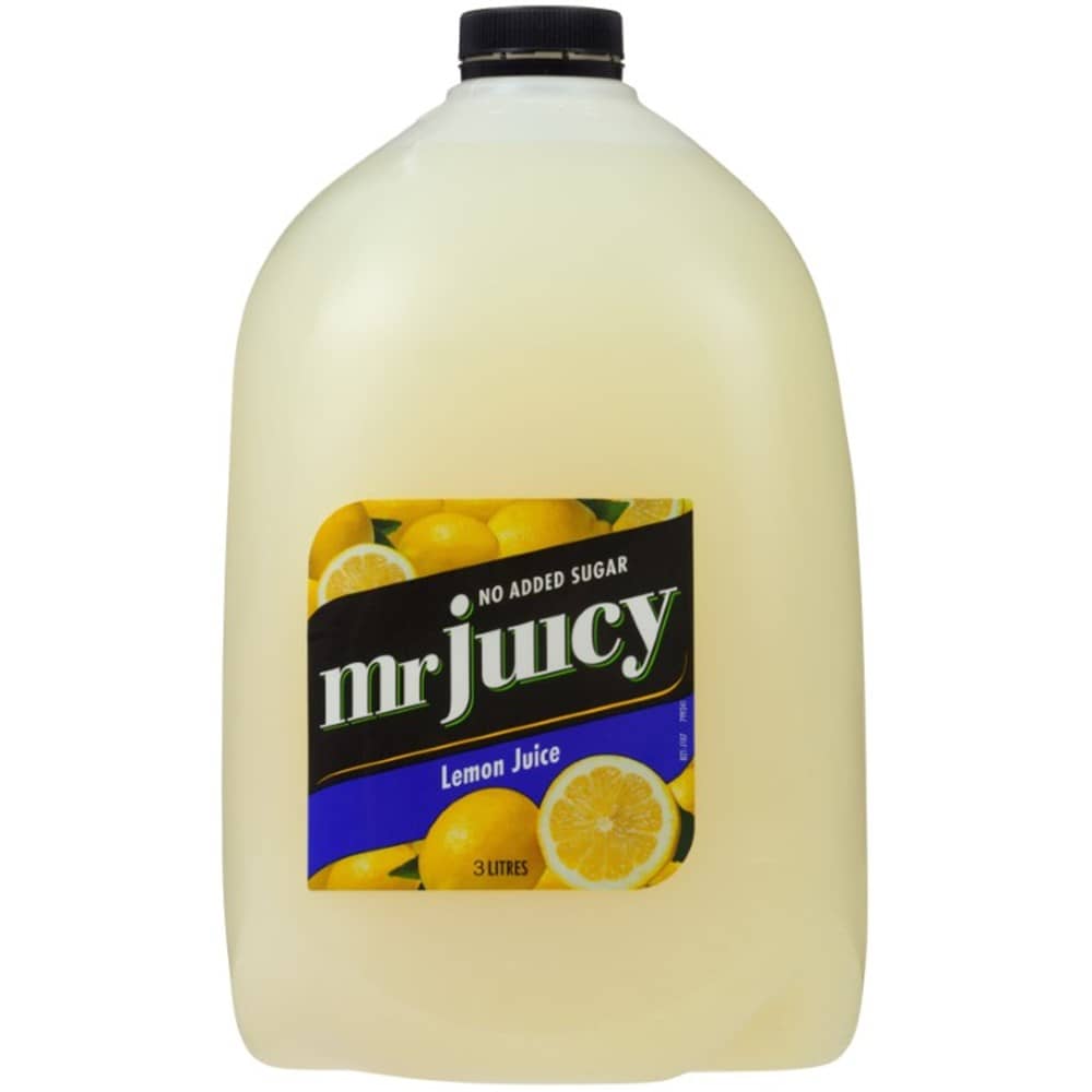 MR JUICY LEMON JUICE 3LT