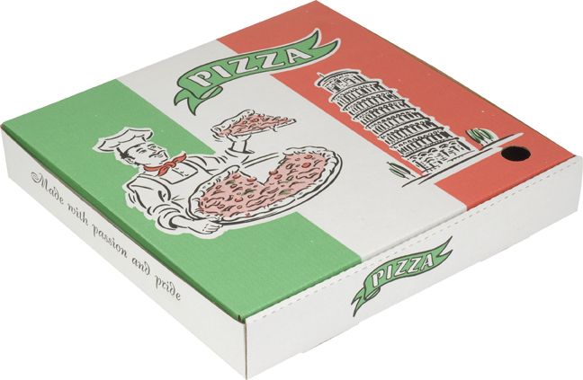 PRINT PIZZA BOX F/O 9" X 100