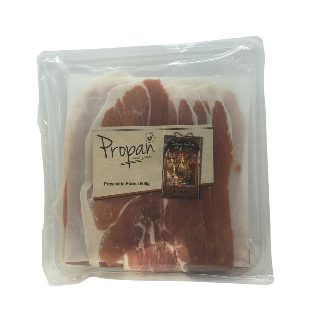 SLICED ITALIAN PARMA PROSCIUTTO 500G