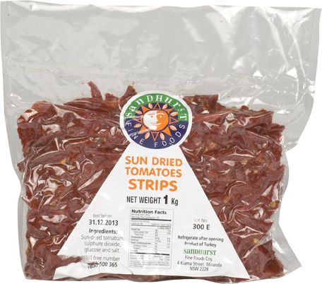 SUNDRIED TOMATO STRIPS 1KG