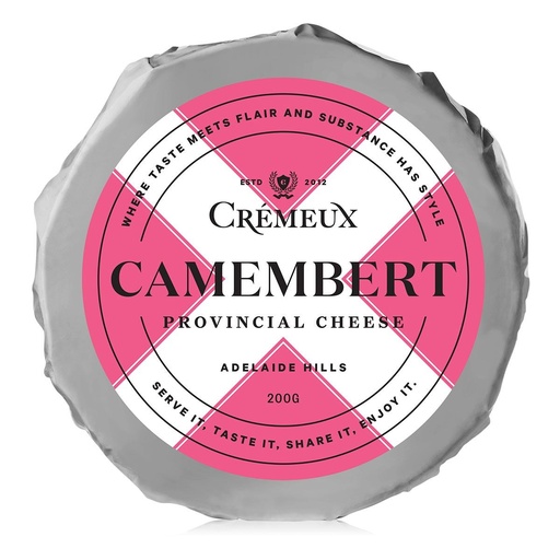 [CRECAM200] Cremeux Camembert 200g [Crc200g*6]