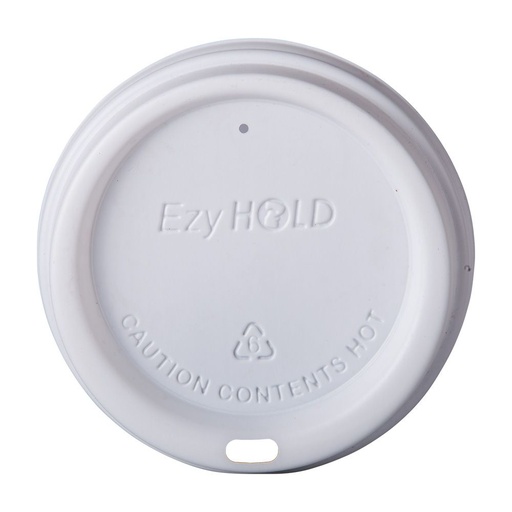 [LVZLID12OZW] 12oz Dome Lid (90mm) - White x 1000