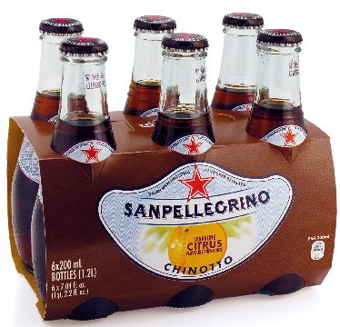 [SANPELCHI] san pellegrino CHINOTTO 200ML X 24