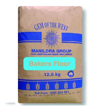 [MANFLOBAK] MANILDRA GEM OF THE WEST  BAKERS FLOUR 12.5KG