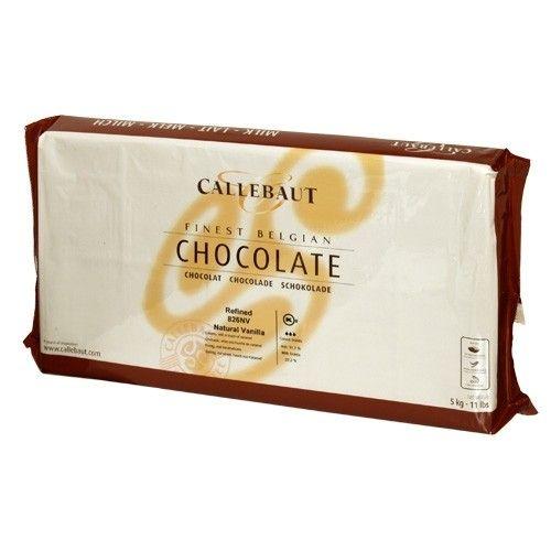 [CALLEBAUT/MILK] MILK CHOCOLATE 33.6% BLOCK 5KG