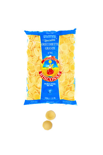 [RISCOSSA_784] 784 - ORECCHIETTE GRANDI PASTA 500G (CTN/24)